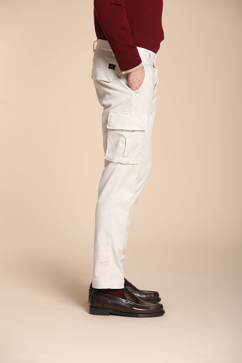 Chile 2 Pinces Herren-Cargohose aus Wolle regular fit