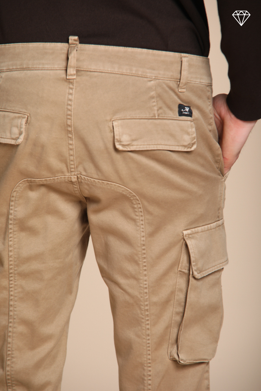 Chile Herren-Cargohose aus Gabardine extra slim fit ①