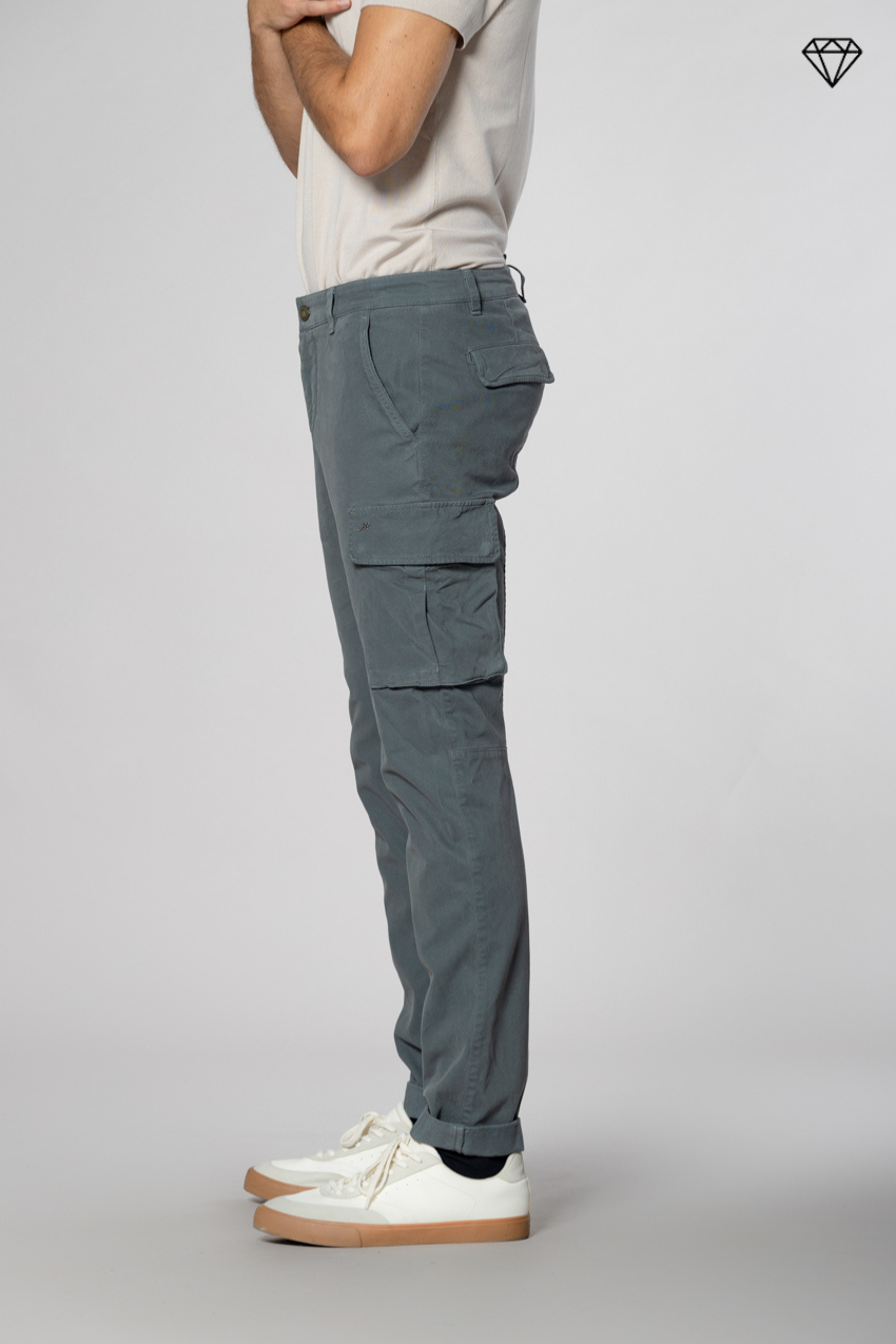 Chile Herren-Cargohose aus Gabardine extra slim fit ①