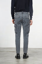 Chile Cargo-Hose Herren aus Stretch-Gabardine, Extra Slim Fit ①