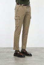 Chile Cargohose für Herren aus Stretch-Gabardine, Extra Slim Fit ①