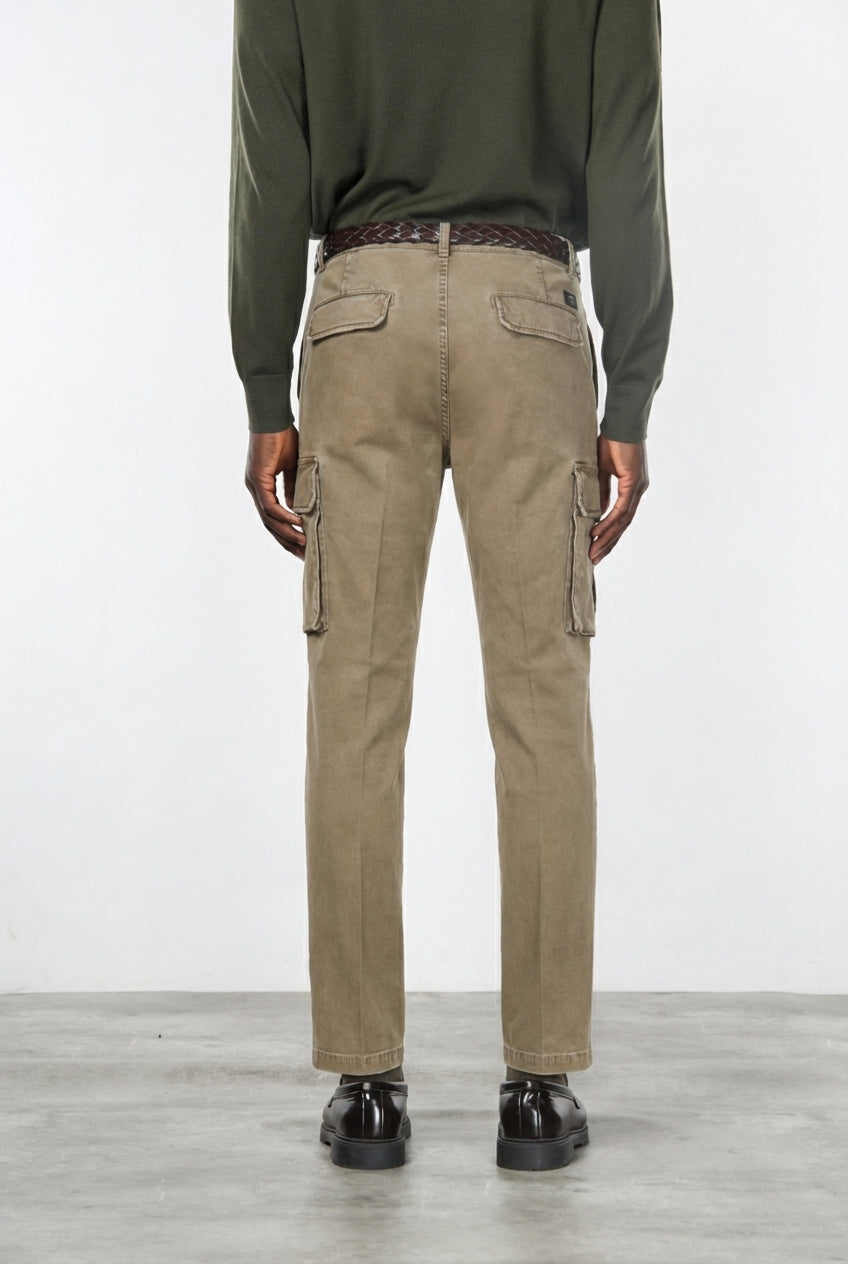 Chile Cargohose für Herren aus Stretch-Gabardine, Extra Slim Fit ①