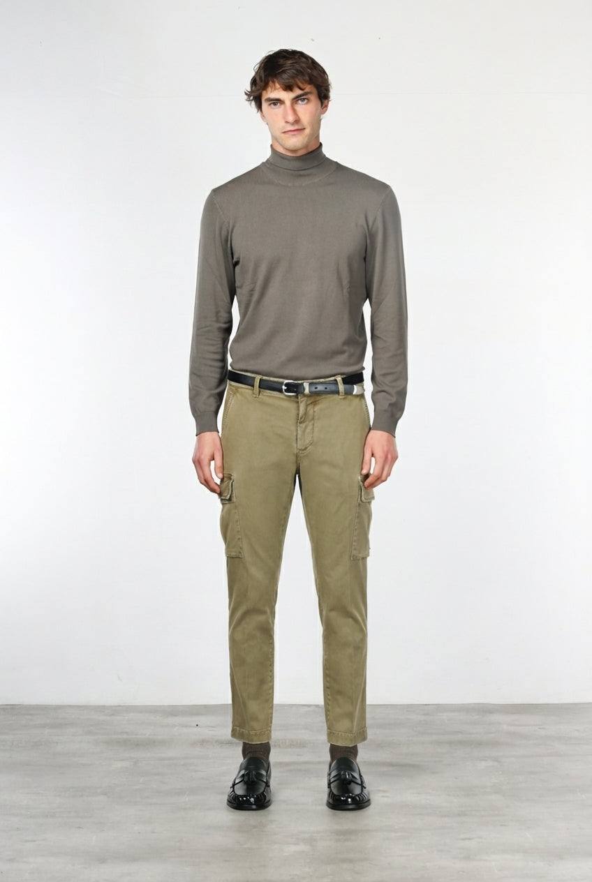 Chile Cargohose für Herren aus Stretch-Gabardine, Extra Slim Fit ①