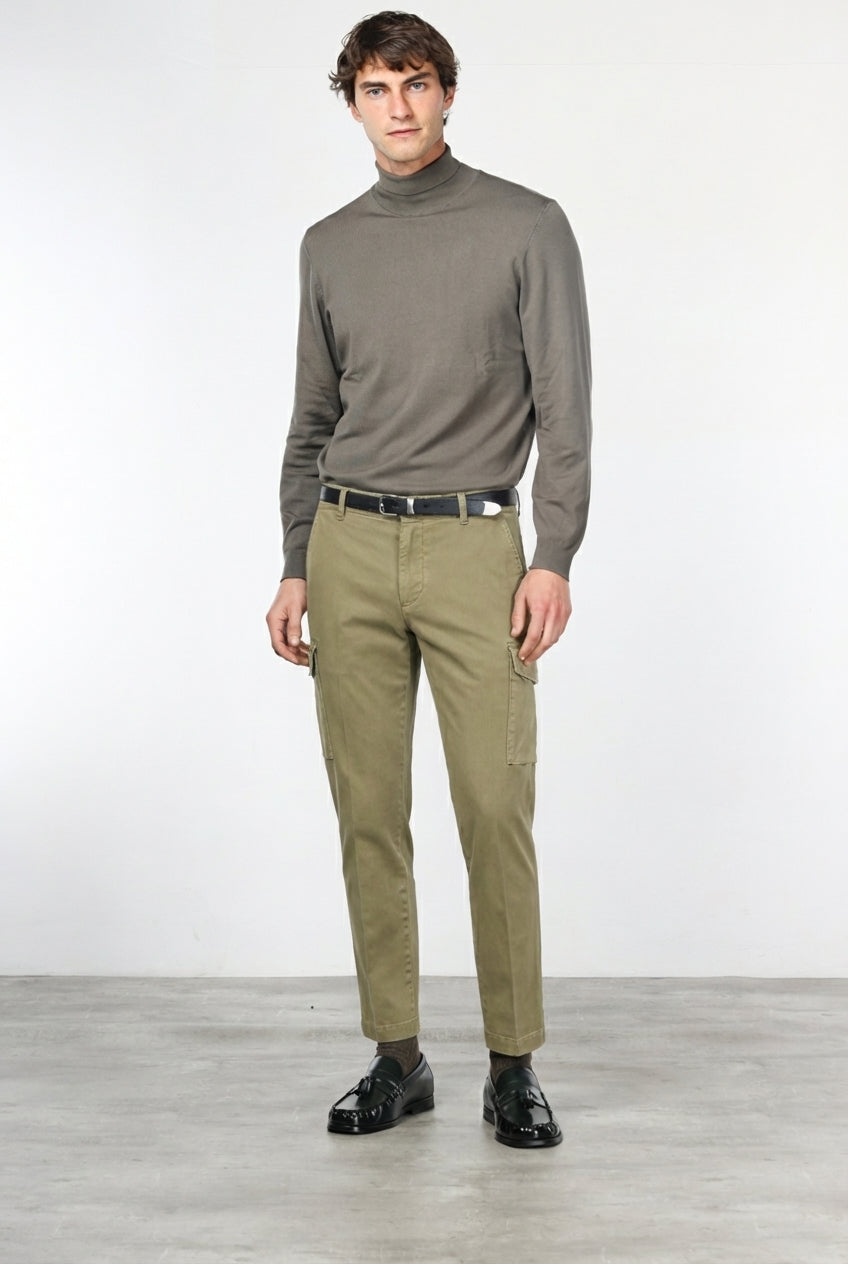 Chile Cargohose für Herren aus Stretch-Gabardine, Extra Slim Fit ①