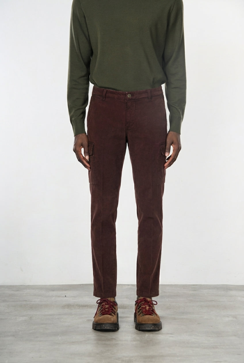Chile Cargohose für Herren aus Stretch-Gabardine, Extra Slim Fit ①