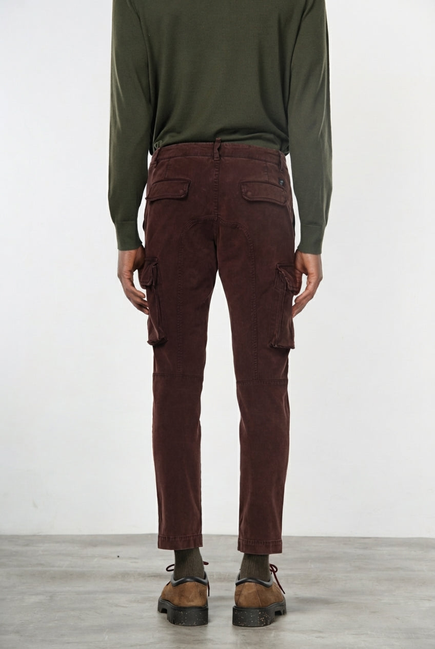 Chile Cargohose für Herren aus Stretch-Gabardine, Extra Slim Fit ①
