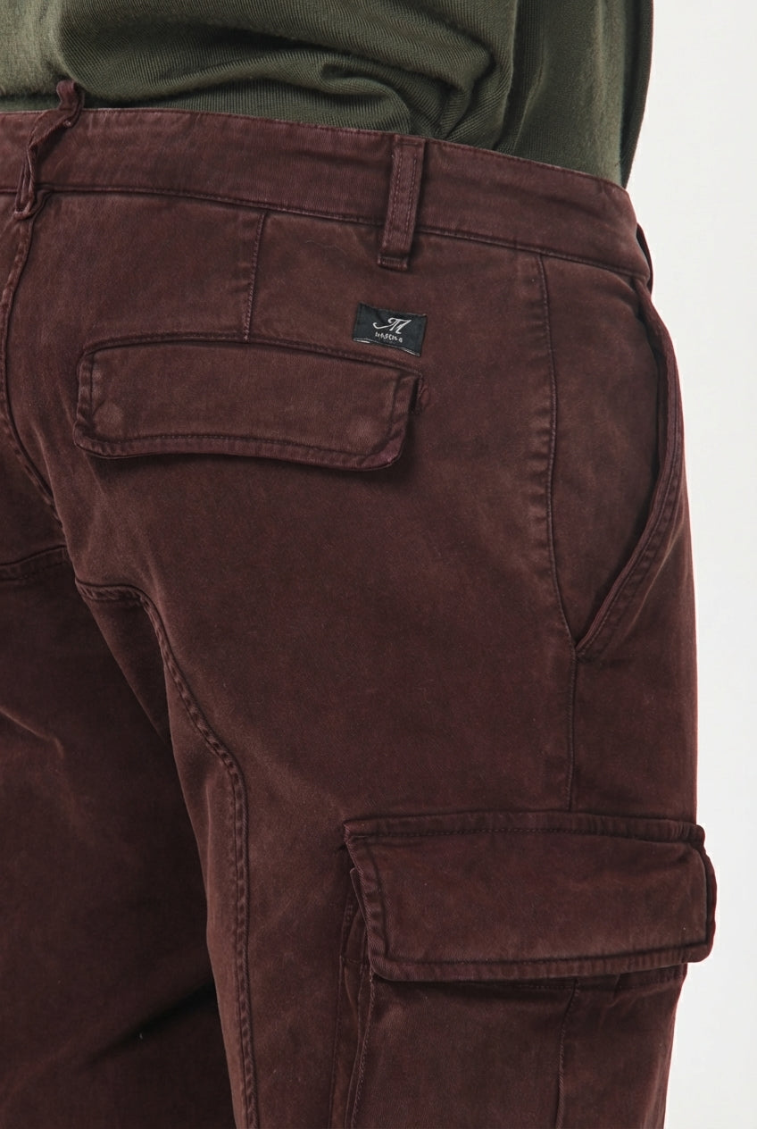 Chile Cargohose für Herren aus Stretch-Gabardine, Extra Slim Fit ①