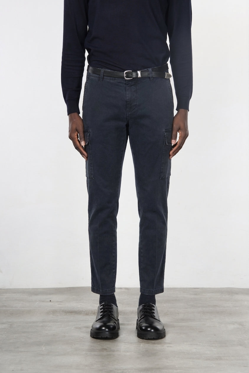 Chile Cargo-Hose Herren aus Stretch-Gabardine, Extra Slim Fit ①