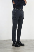 Chile Cargo-Hose Herren aus Stretch-Gabardine, Extra Slim Fit ①