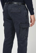 Chile Cargo-Hose Herren aus Stretch-Gabardine, Extra Slim Fit ①
