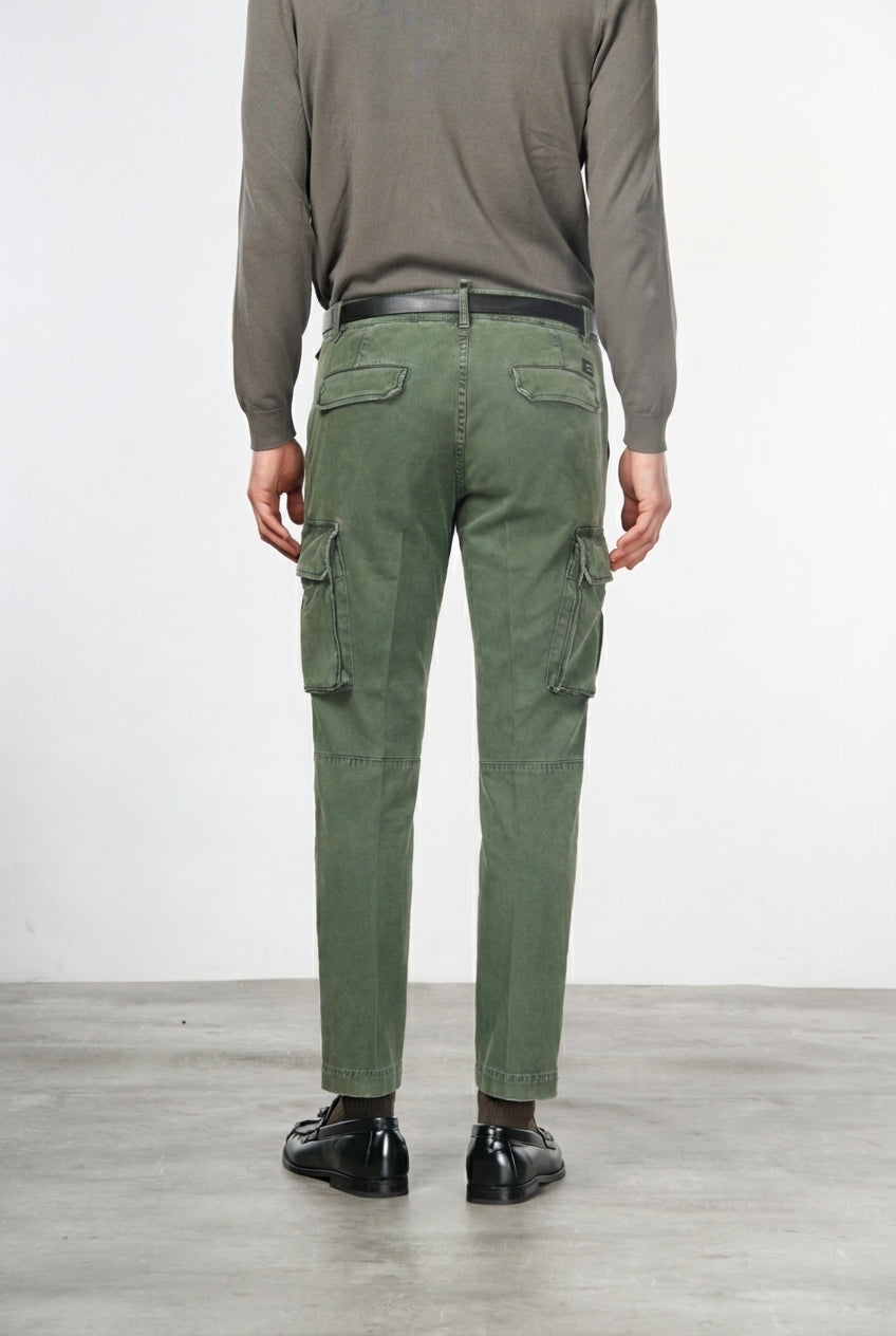 Chile Cargohose für Herren aus Stretch-Gabardine, Extra Slim Fit ①