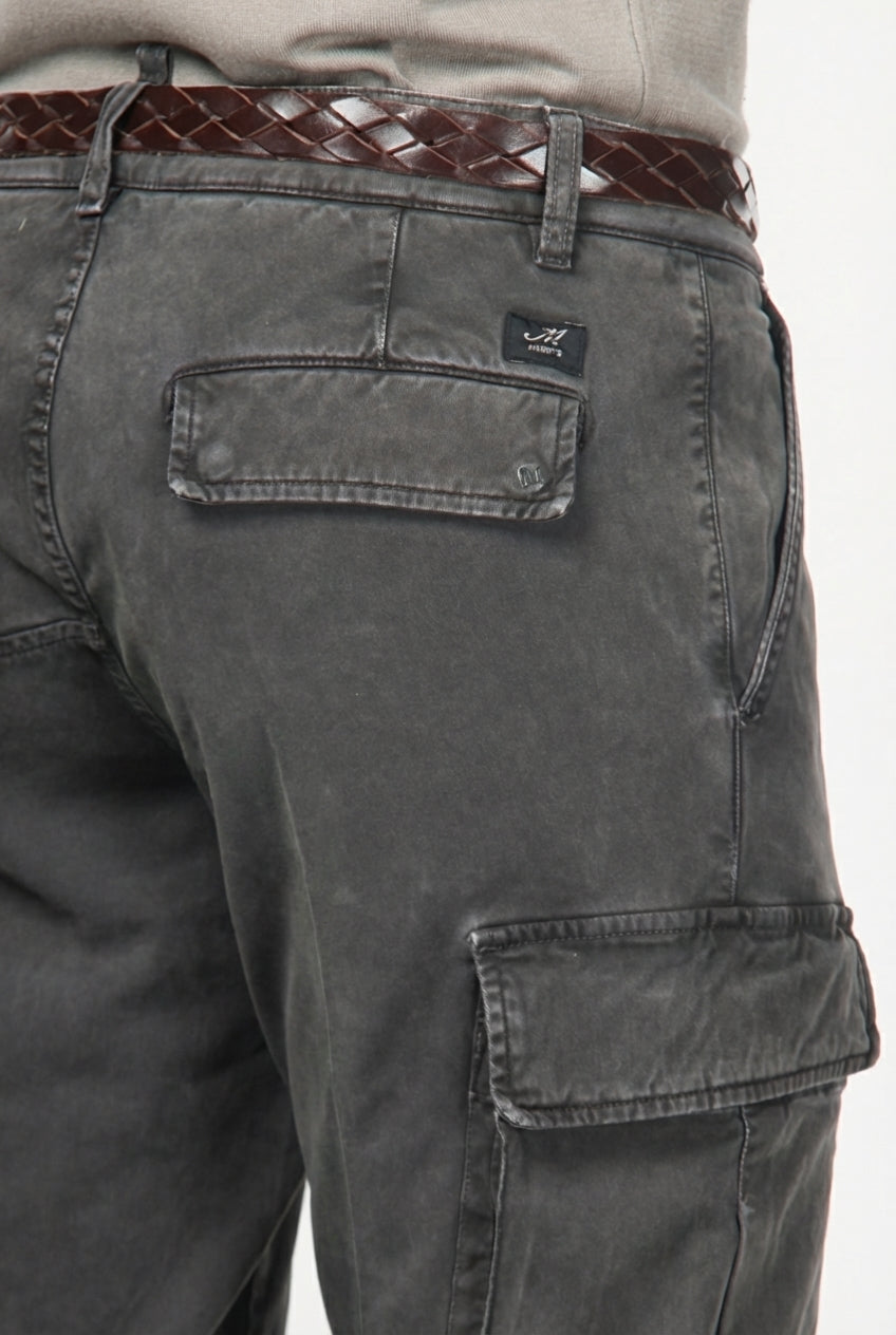 Chile Herren-Cargohose aus Stretch-Gabardine Extra Slim Fit ①