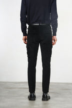 Chile Herren-Cargohose aus 500-Rippen-Samt mit extra slim fit ①
