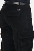 Chile Herren-Cargohose aus 500-Rippen-Samt mit extra slim fit ①