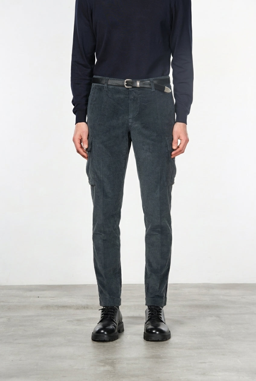 Chile Cargo-Hose Herren aus 500-Rippen-Cord, Extra Slim Fit ①