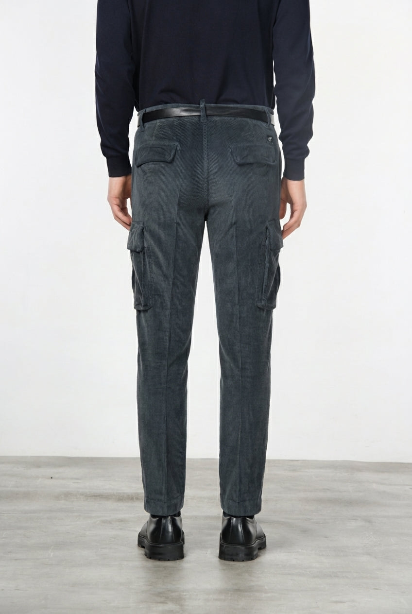 Chile Cargo-Hose Herren aus 500-Rippen-Cord, Extra Slim Fit ①