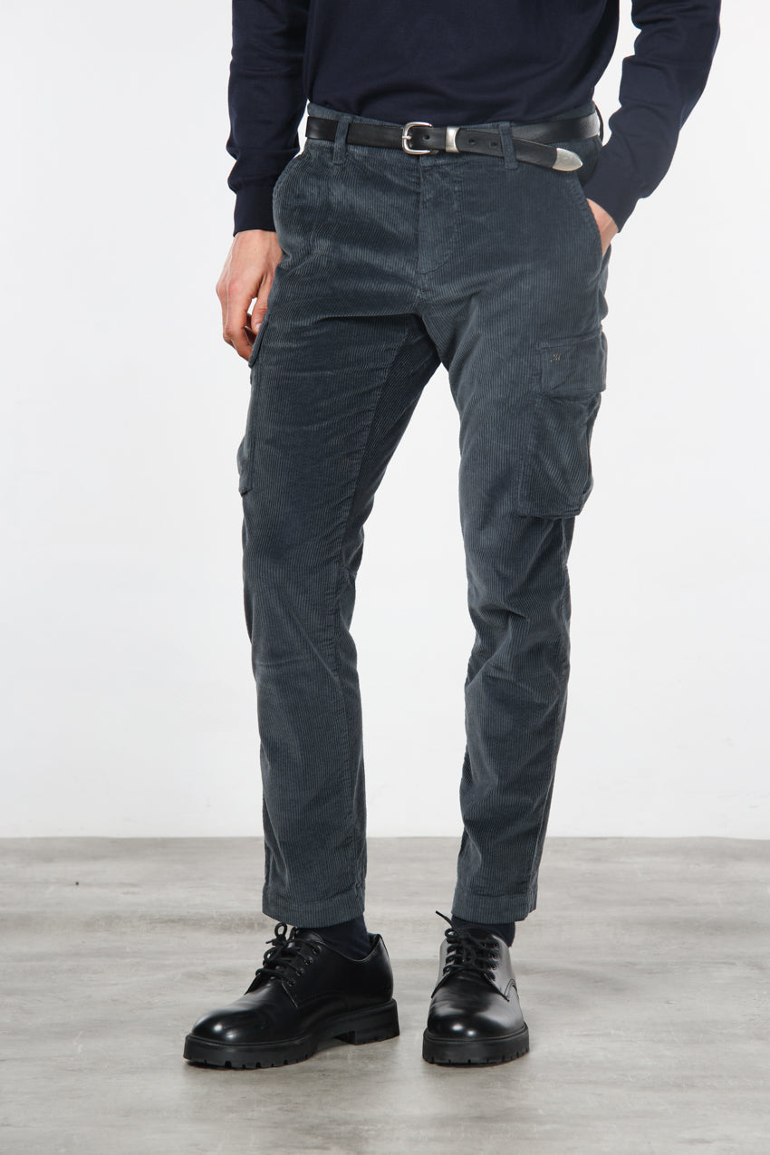 Chile Cargo-Hose Herren aus 500-Rippen-Cord, Extra Slim Fit ①