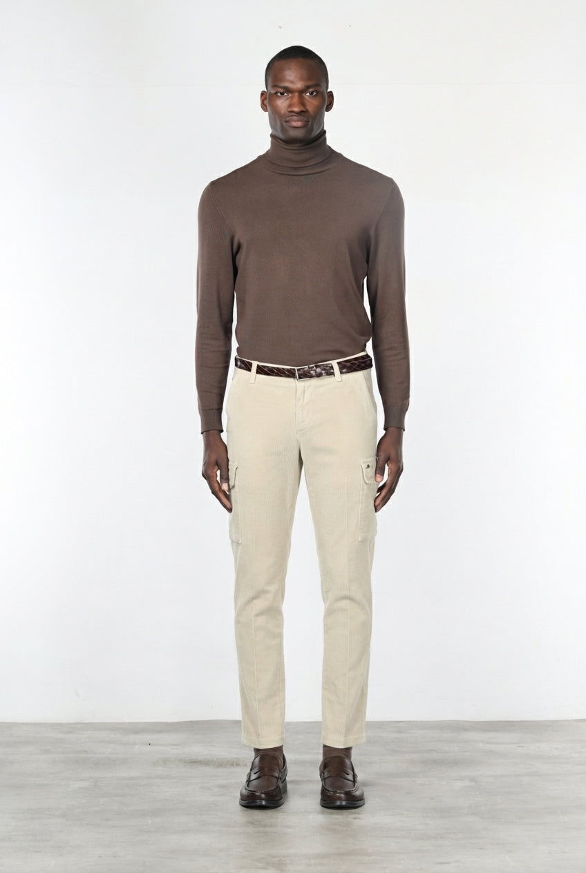 Chile Cordhose Herren in 500-Rippen-Cord, Extra Slim Fit ①