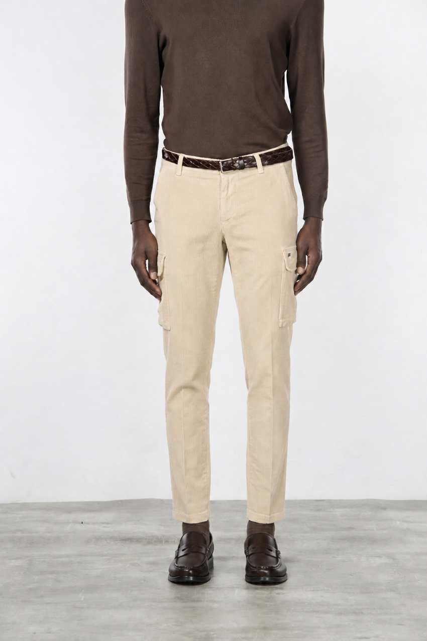 Chile Cordhose Herren in 500-Rippen-Cord Extra Slim Fit ①