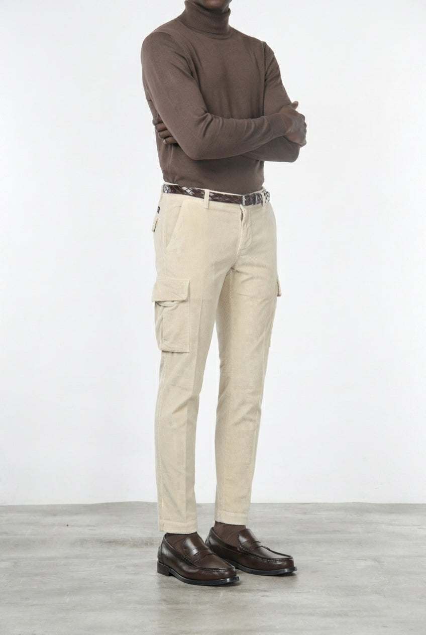 Chile Cordhose Herren in 500-Rippen-Cord, Extra Slim Fit ①