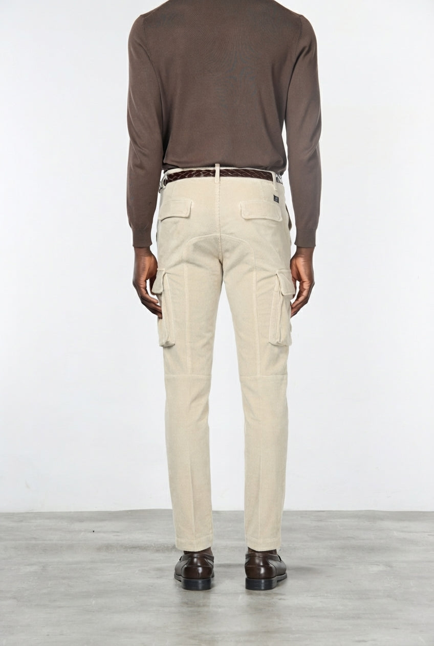 Chile Cordhose Herren in 500-Rippen-Cord, Extra Slim Fit ①