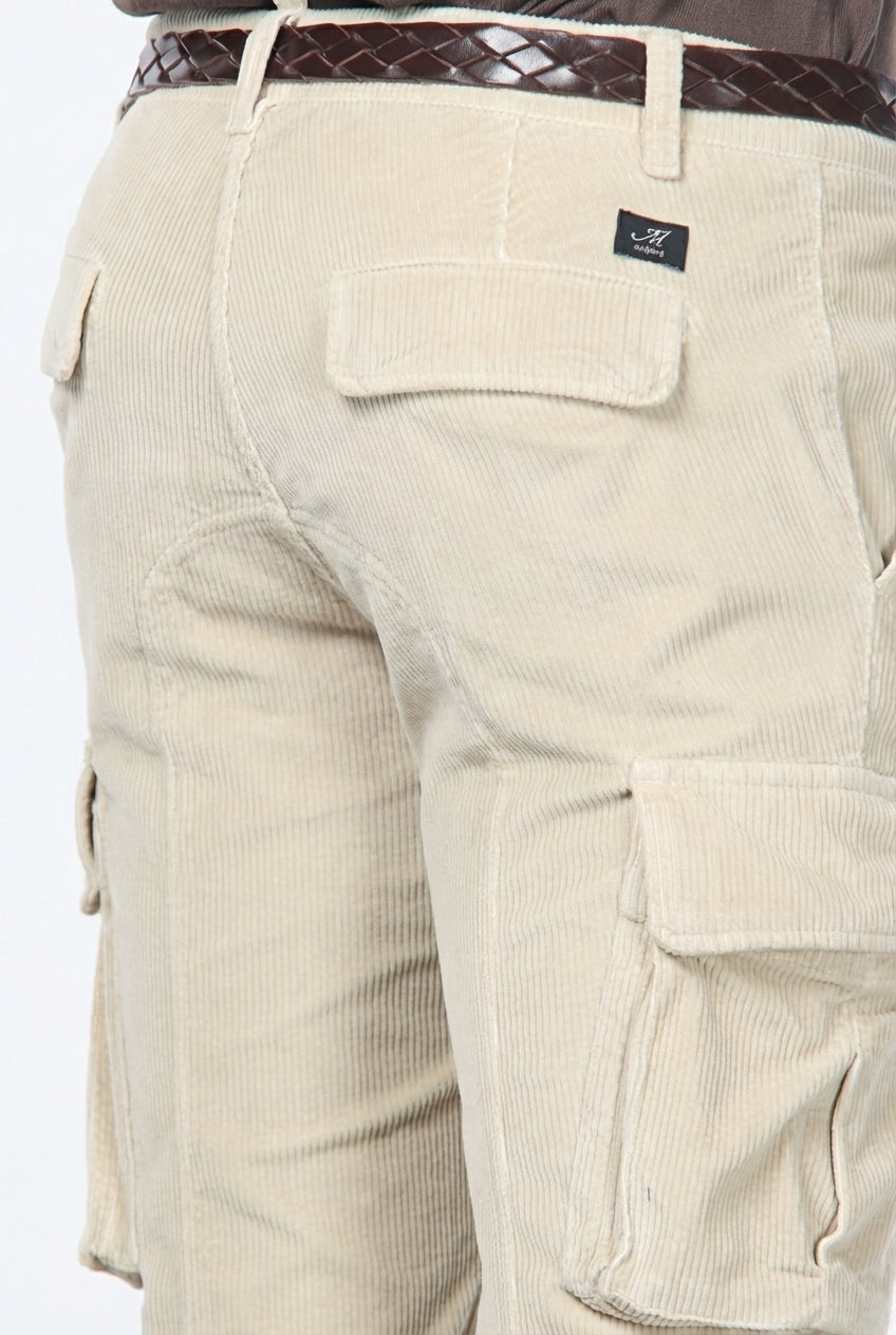 Chile Cordhose Herren in 500-Rippen-Cord, Extra Slim Fit ①