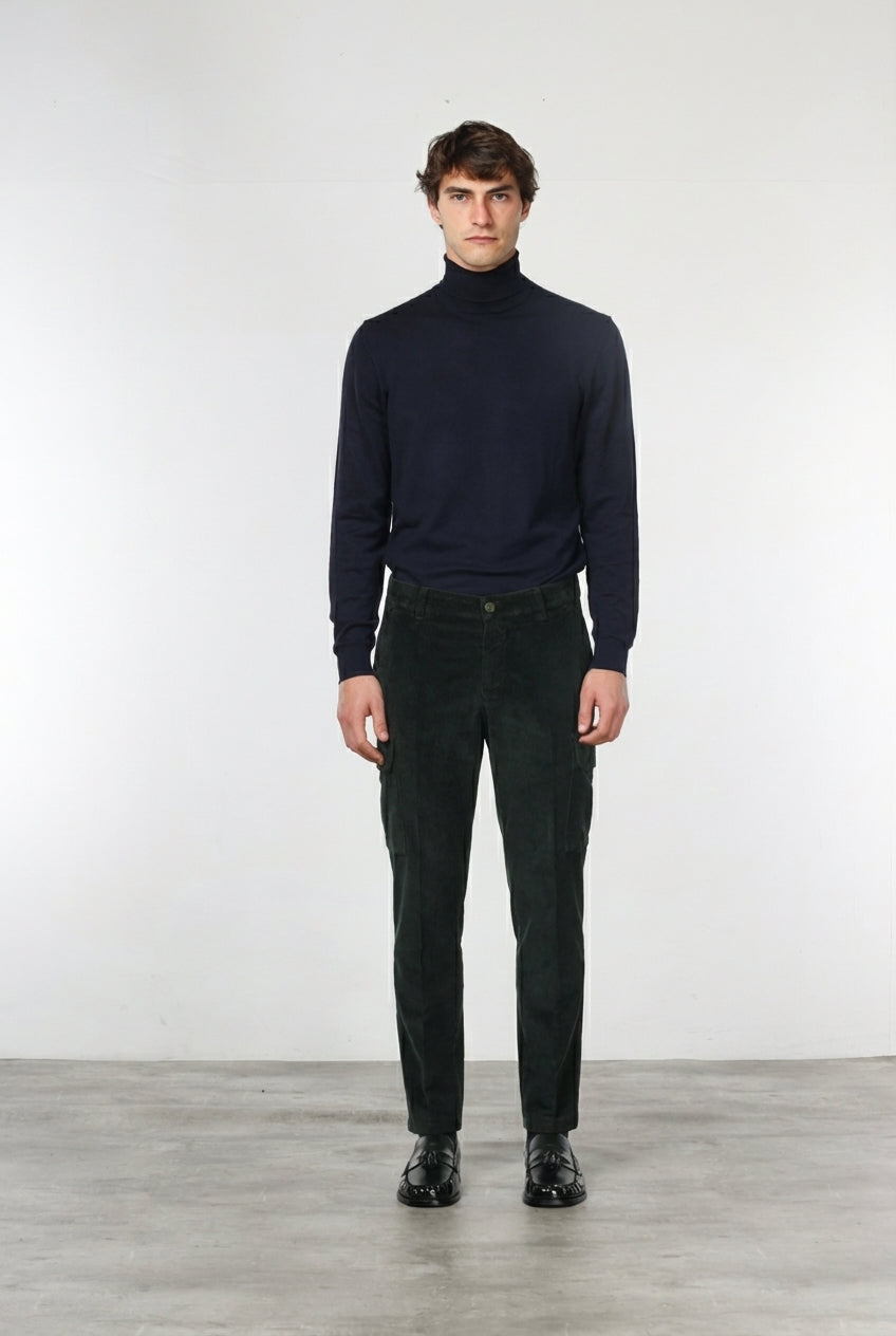 Chile Herren-Cargo-Hose aus Samt 500 Linien extra slim fit ①