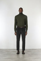Chile Herren-Cargohose aus 500-Rippen-Samt mit extra slim fit ①