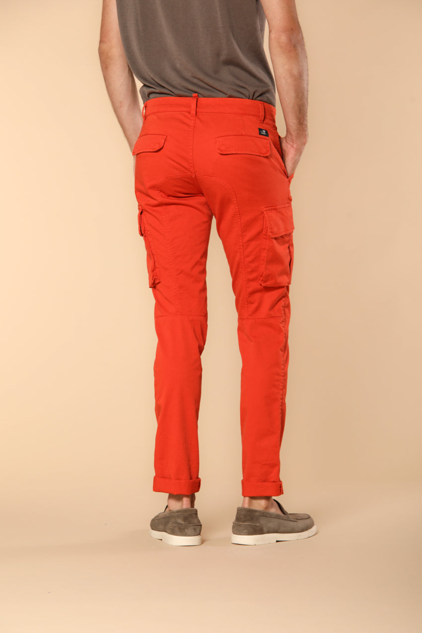 Chile Herren Cargo-Hose in Stretch-Satin Extra Slim Fit ①