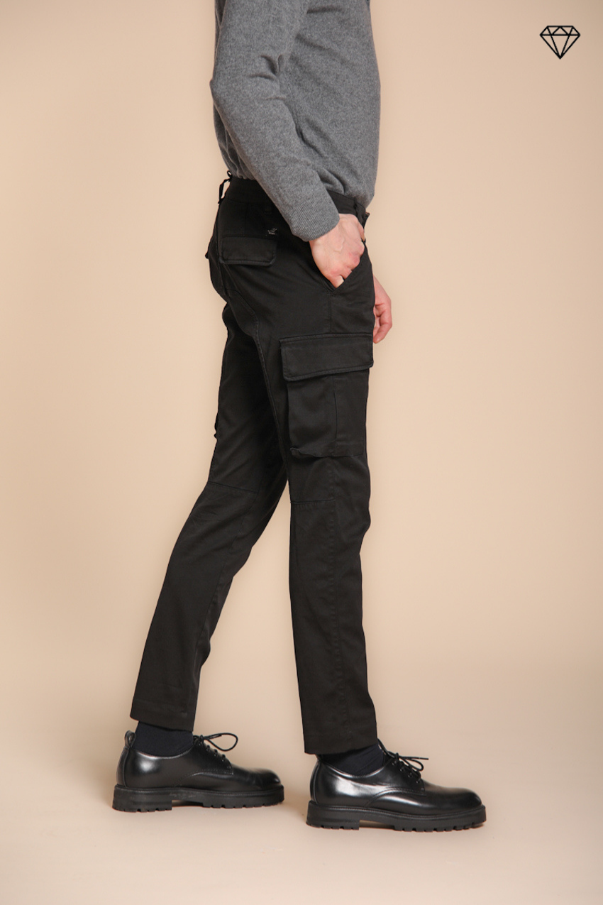 Chile Herren-Cargohose aus Gabardine extra slim fit ①