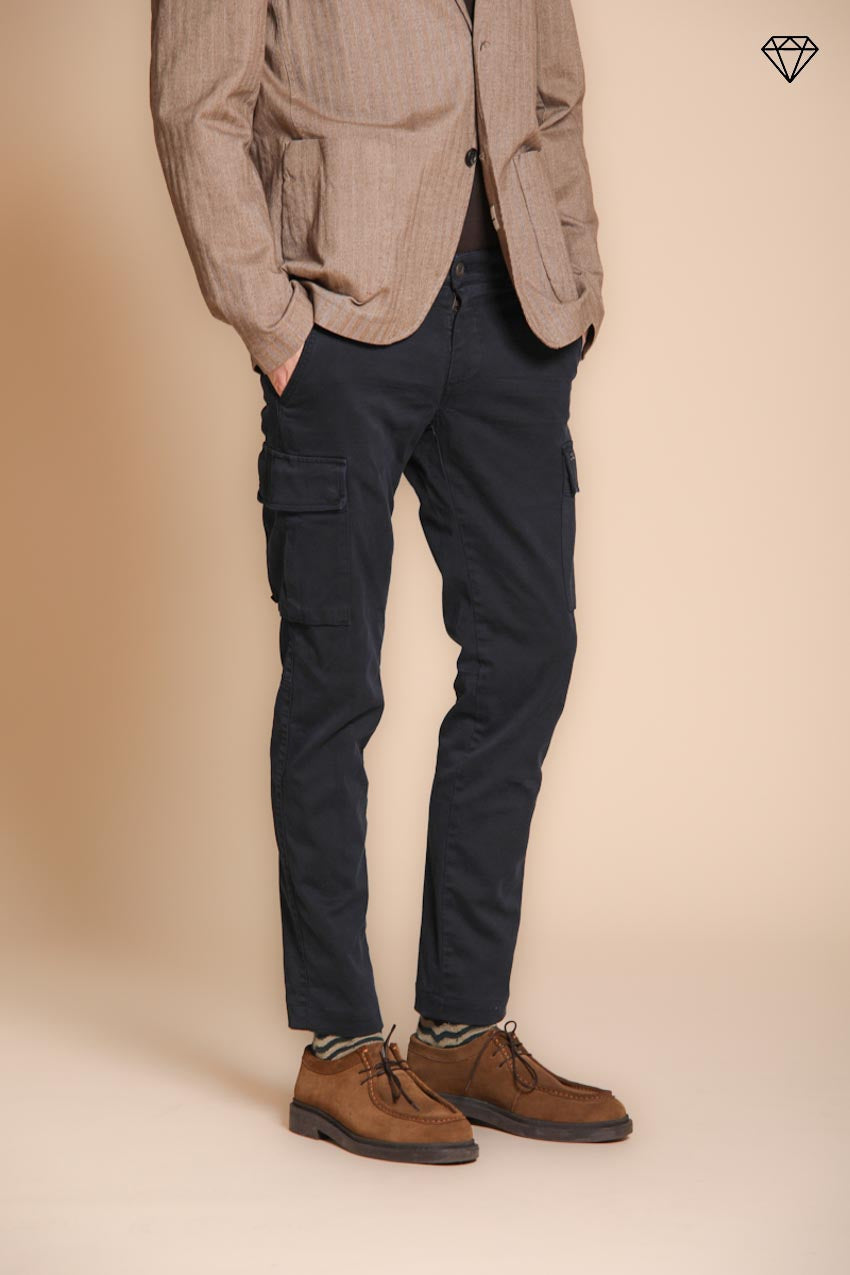 Chile Herren-Cargohose aus Gabardine extra slim fit ①