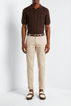 Chile pantalone cargo uomo in raso stretch extra slim fit ①