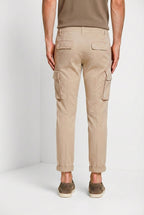 Chile Herren Cargo Hose aus Stretch-Satin extra slim fit ①