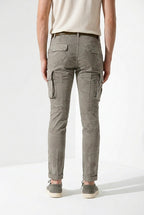 Chile Hose Cargo Herren aus Twill Camouflage-Print extra slim fit ①