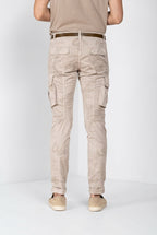 Chile Hose Cargo Herren aus Twill Camouflage-Print extra slim fit ①