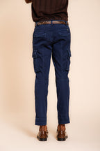 Chile pantalone cargo uomo in raso stretch extra slim fit ①