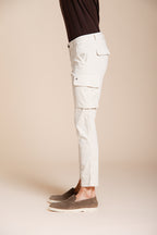 Chile Hose Cargo Herren aus Stretch-Satin extra slim fit ①