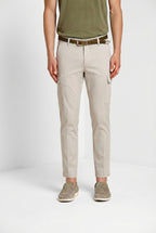 Chile pantalone cargo uomo in raso stretch extra slim fit ①