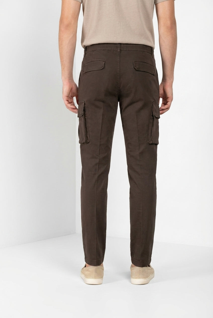 Chile Hose Cargo Herren aus Stretch-Satin extra slim fit ①