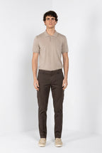Chile pantalone cargo uomo in raso stretch extra slim fit ①
