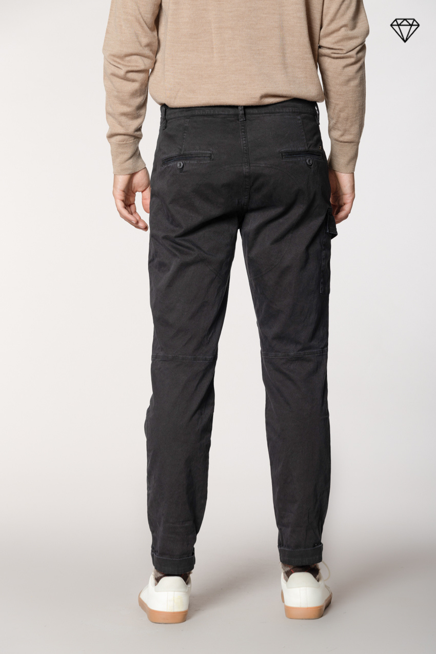 George Coolpocket Herren-Cargohose aus Gabardine logo edition carrot fit ①