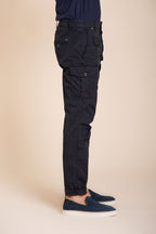 George Coolpocket Herren Cargo Hose aus leichtem Stretch-Twill Logo Edition carrot fit ①