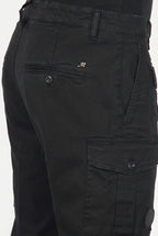 George Coolpocket Cargo-Hose Herren aus Gabardine, Carrot Fit ①