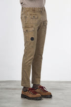George Coolpocket Cargo-Hose für Herren aus Gabardine mit carrot fit ①
