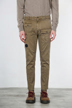 George Coolpocket Cargo-Hose für Herren aus Gabardine mit carrot fit ①
