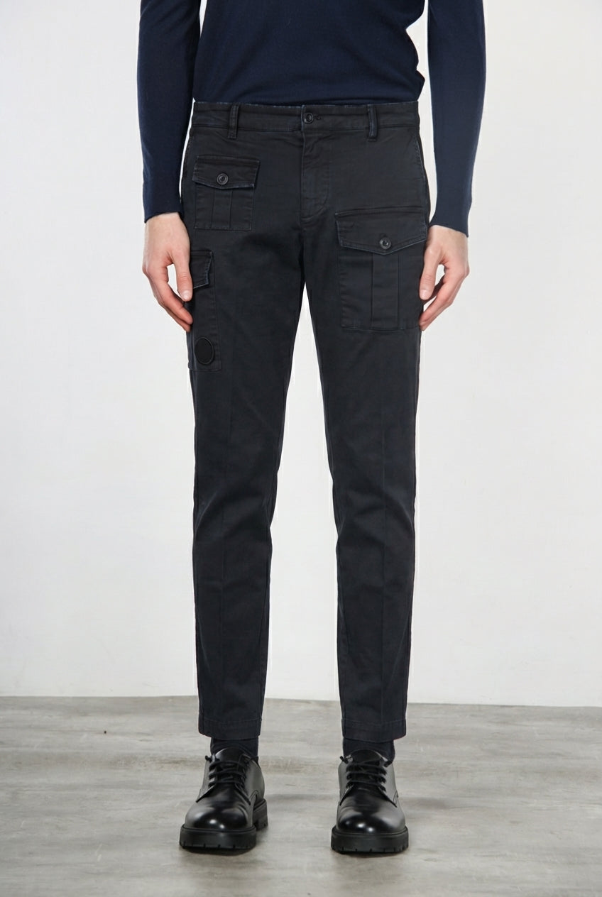 George Coolpocket Herren-Cargohose in carrot Fit ①
