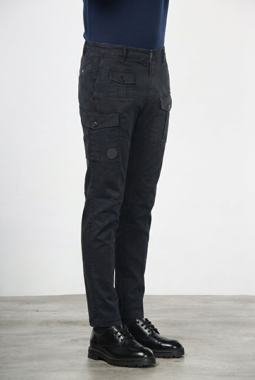 George Coolpocket Herren-Cargohose in carrot Fit ①
