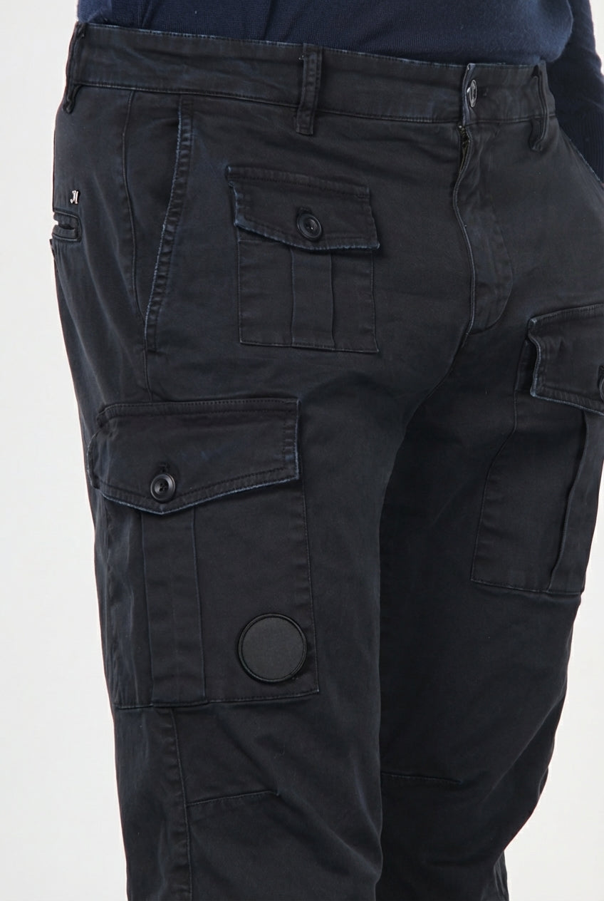 George Coolpocket Herren-Cargohose in carrot Fit ①
