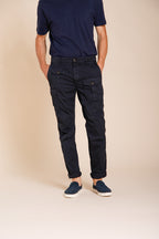 George Coolpocket Hose Cargo Herren aus leichtem Stretch-Twill Logo Edition carrot fit ①