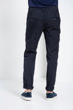 George Coolpocket Herren Cargo Hose aus leichtem Stretch-Twill Logo Edition carrot fit ①